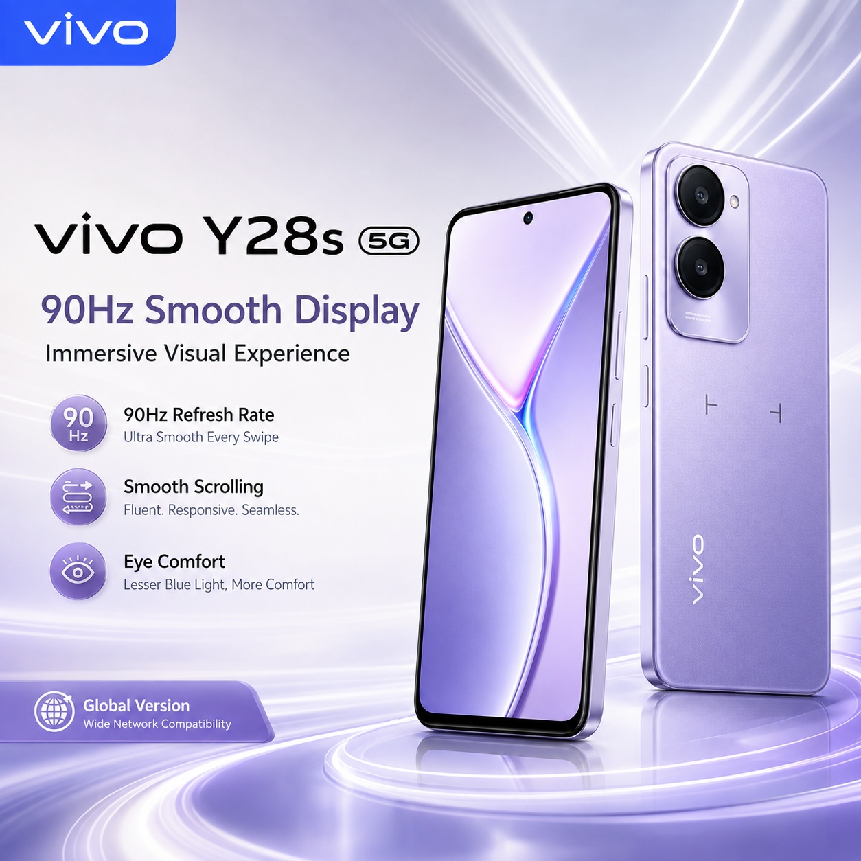 Vivo Y28 - Nuovo vivo Y28s 5G 2026, 8GB+256GB,