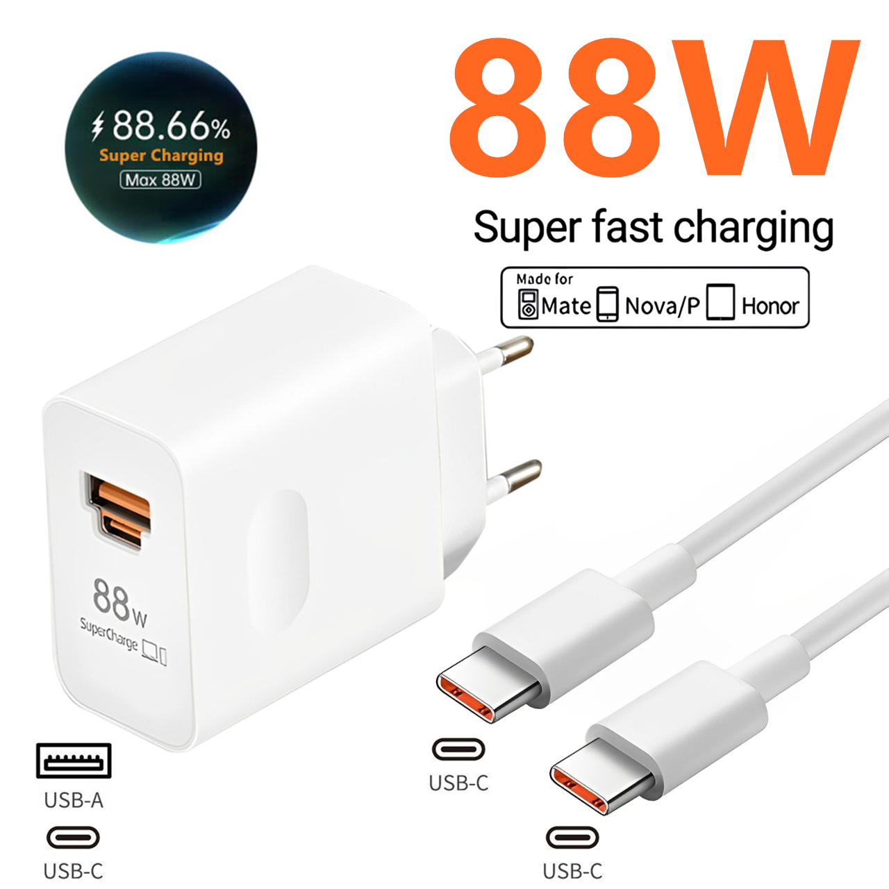 Huawei Nova 12 - Caricatore super veloce USB A +