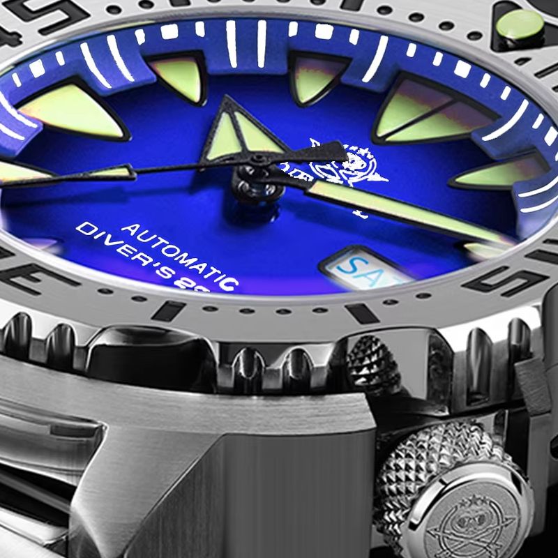 Anti Blue Light Film - Orologio Subacqueo Automatico Meccanico ADDIESDIVE Japan