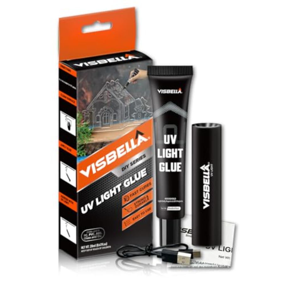 Kit Resina Adesiva UV con Lamp - Liquid Uv Glue Kit recensione e prezzo