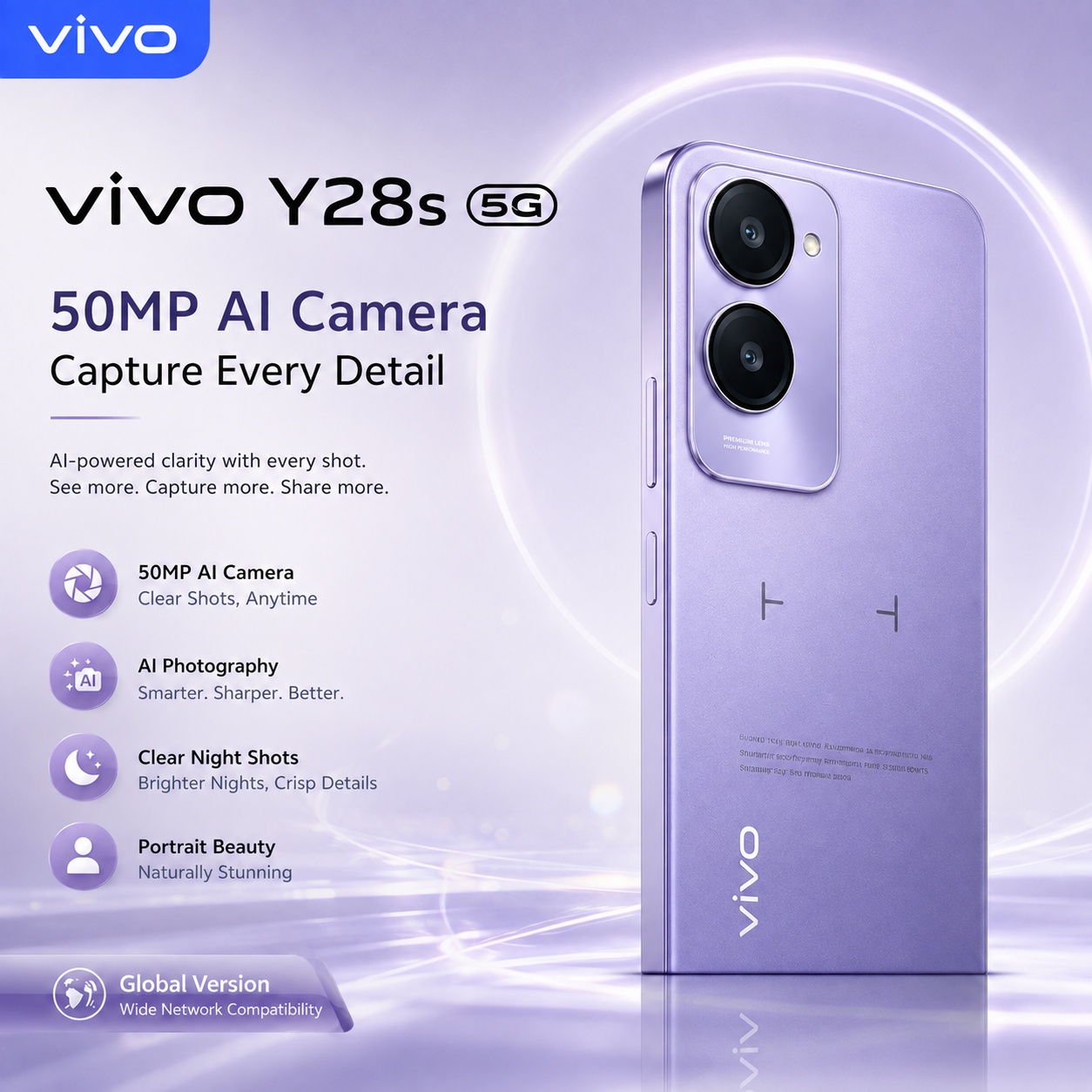 Nuovo vivo Y28s 5G 2026, 8GB+2 - Vivo Y28 recensione e prezzo