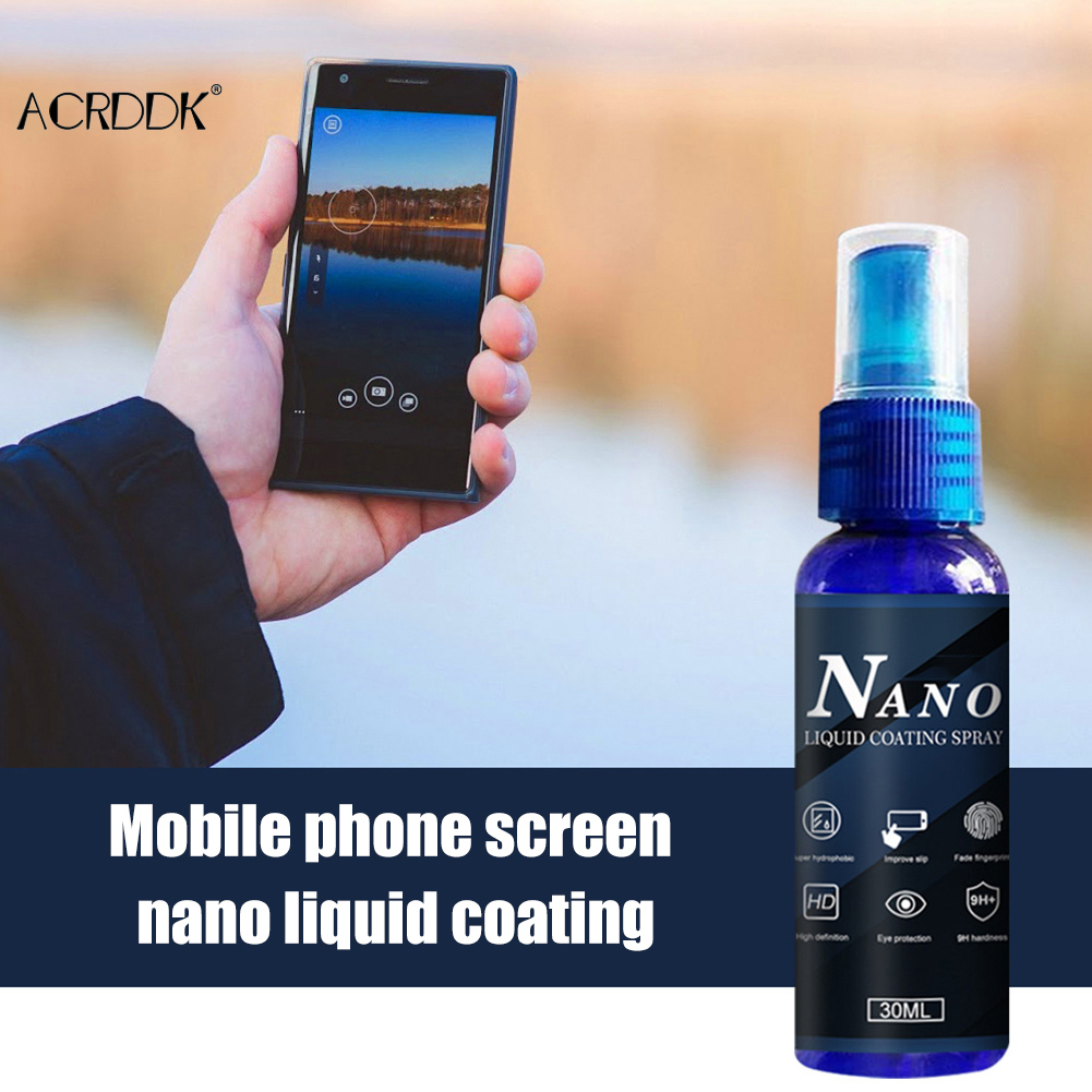 Proteggi schermo in vetro liqu - Oleophobic Coating Spray recensione e prezzo